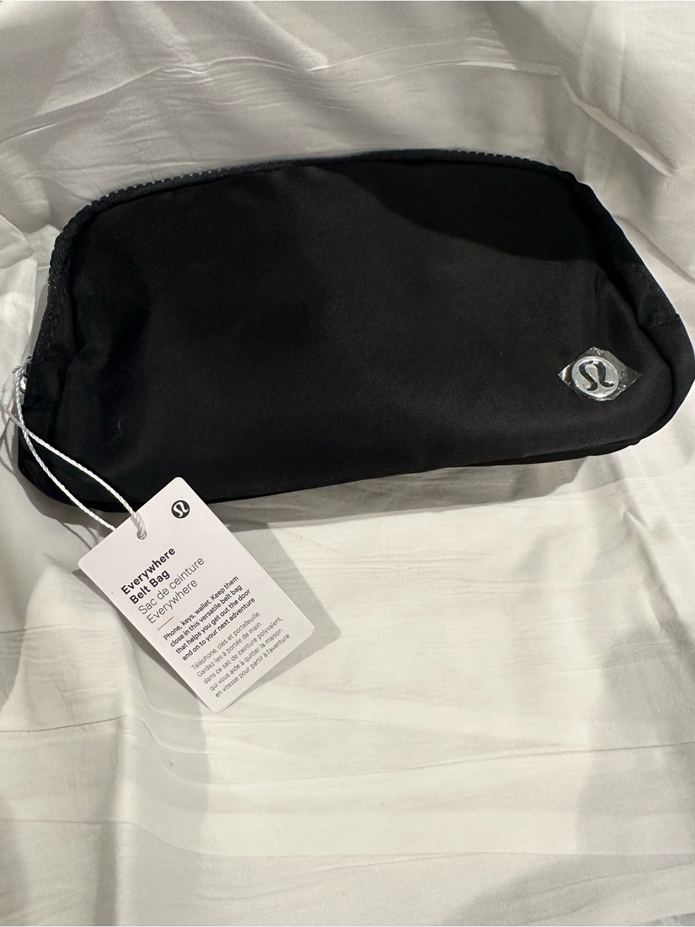 Lululemon Black Logo Belt Bag - Picture 4 of 7